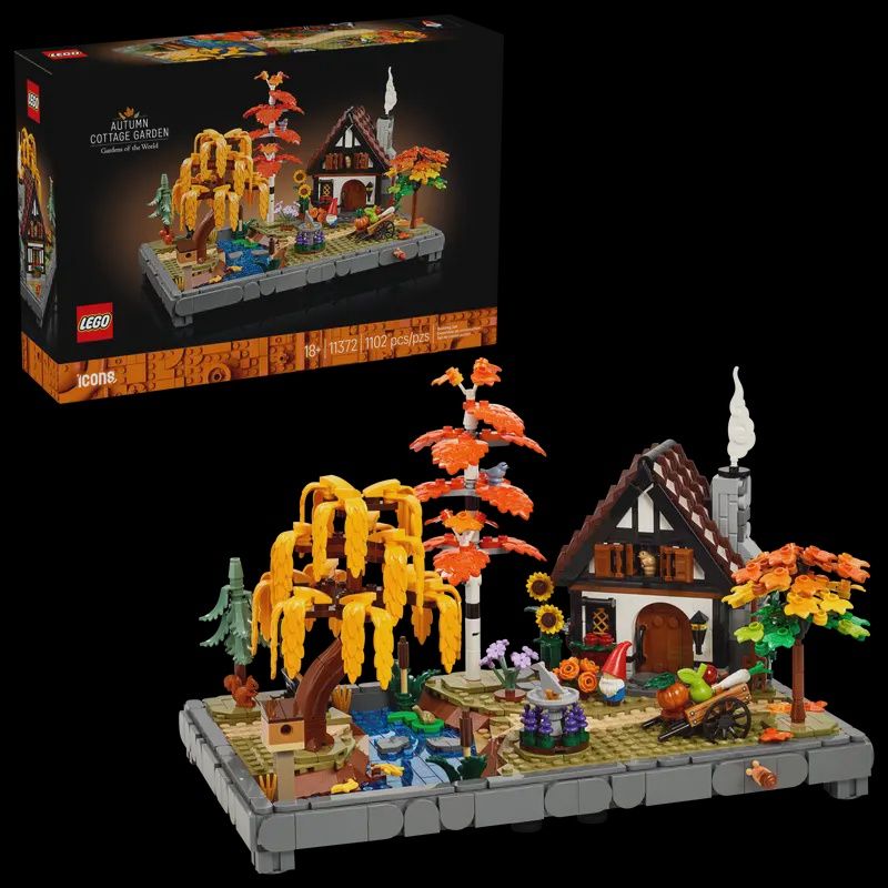 LEGO ICONS 11372 - LE JARDIN DU CHALET D'AUTOMNE