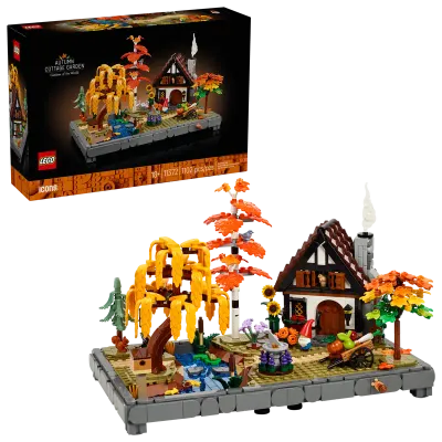LEGO ICONS 11372 - LE JARDIN DU CHALET D'AUTOMNE