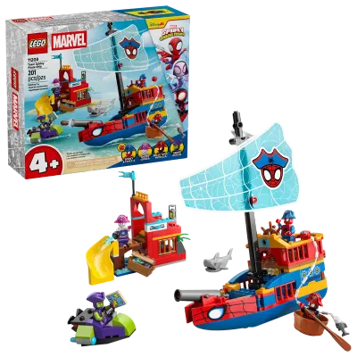 LEGO MARVEL SPIDEY 11208 - LE BATEAU PIRATE DE L'ÉQUIPE SPIDEY