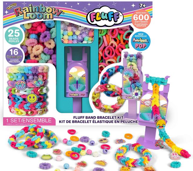 RAINBOW LOOM ENSEMBLE FLUFFY
