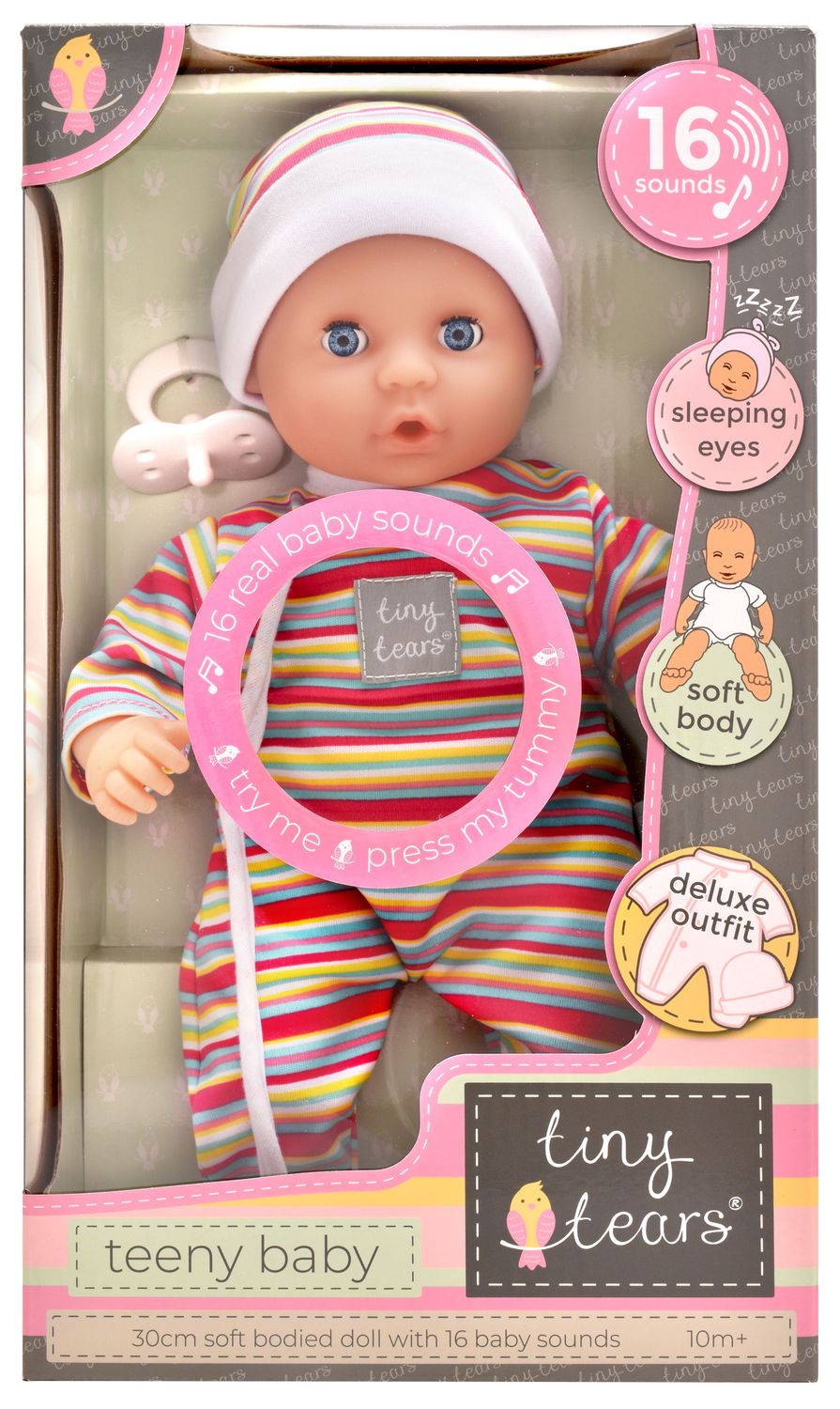 Poupée Tiny Tears 30 cm
