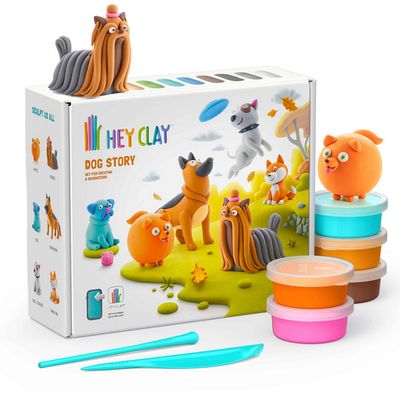 Hey Clay argile -histoire de chien