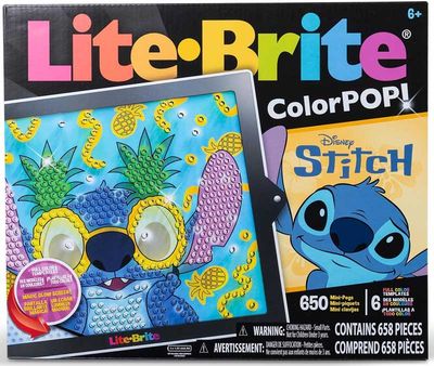Lite brite color pop Stitch
