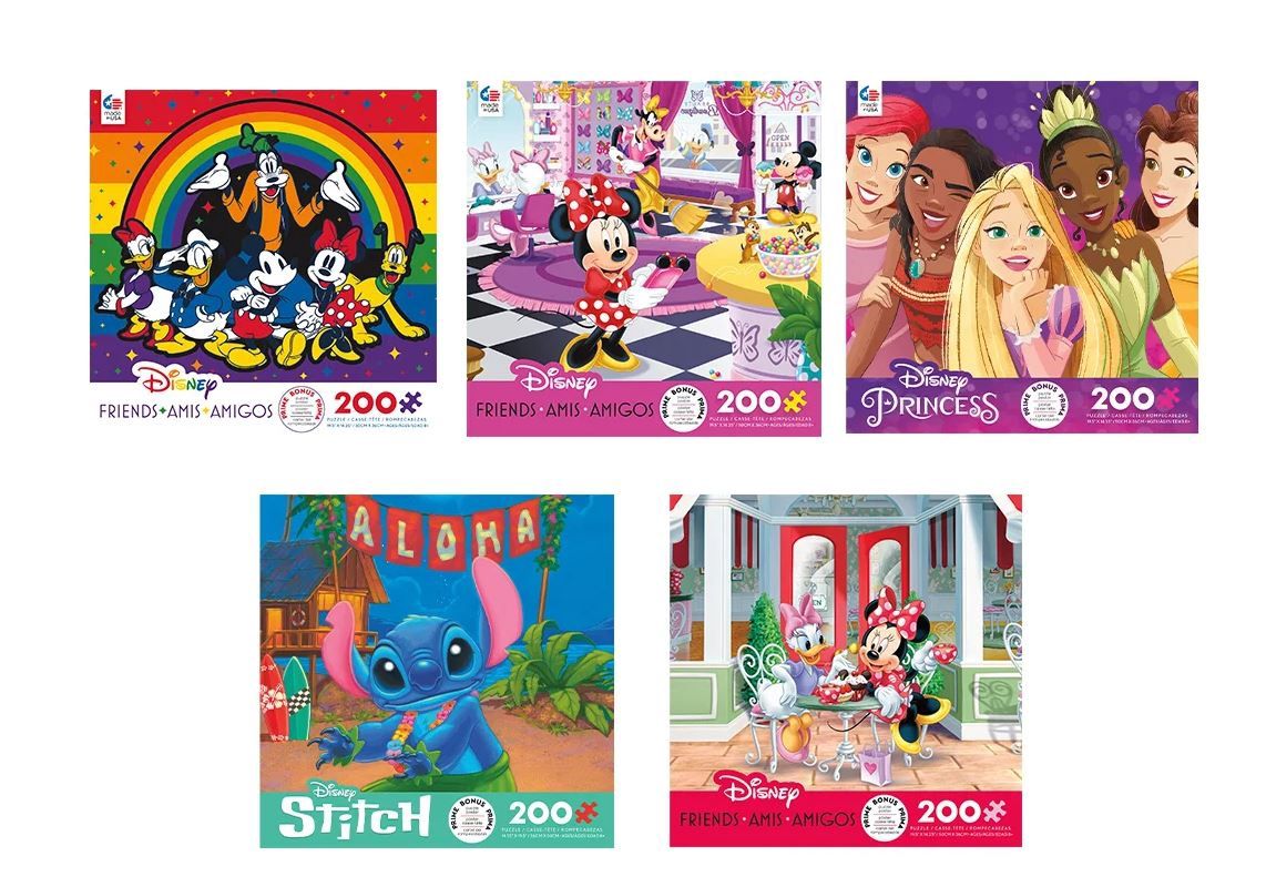 CASSE-TÊTE 200 PIÈCES CEACO - AMIS DE DISNEY