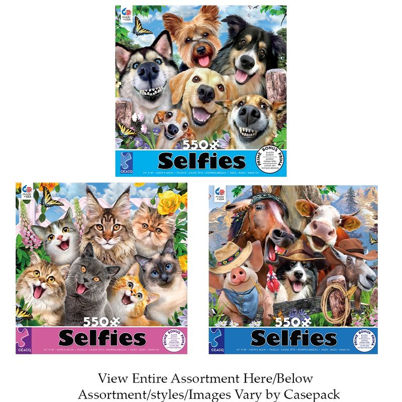 CASSE-TÊTE CEACO 500 PIÈCES - SELFIES