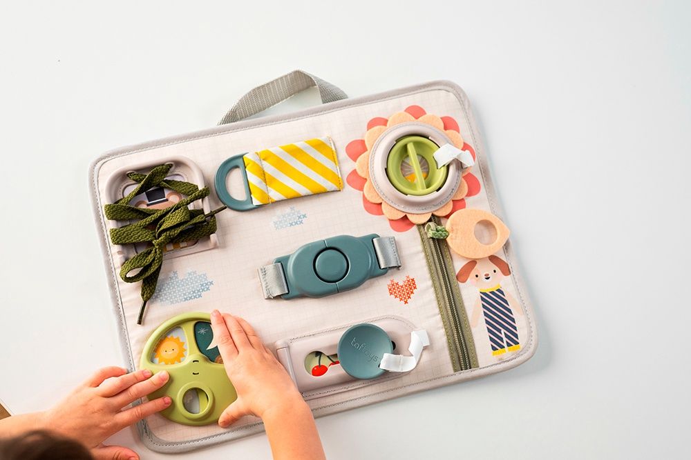 TAF TOYS - TABLEAU SNAP'N LEARN