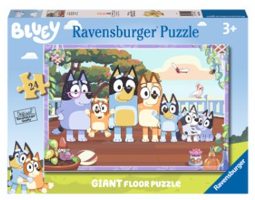 CASSE-TÊTE DE PLANCHER 24 PIÈCES RAVENSBURGER: BLUEY
