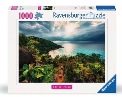Casse-tête 1000 pièces Ravensburger - Iles magnifiques hawaii