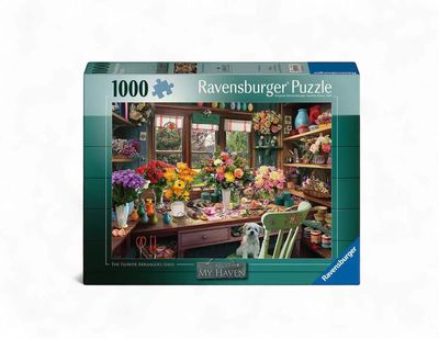 Casse-tête 1000 pièces Ravensburger - L'atelier du fleuriste