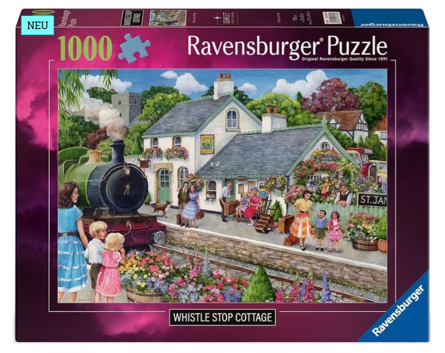 CASSE-TÊTE 1000 PIÈCES RAVENSBURGER - GITE WHISTLE STOP