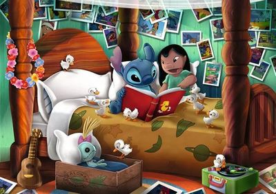 Casse-tête 1000 pièces Ravensburger - Lilo et Stitch