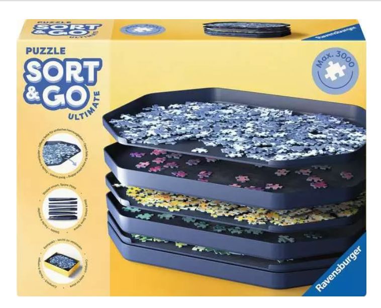 PLATEAU DE TRI DE PIÈCES DE CASSE-TÊTE RAVENSBURGER