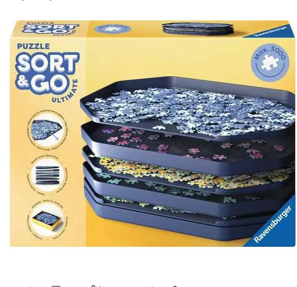 PLATEAU DE TRI DE PIÈCES DE CASSE-TÊTE RAVENSBURGER
