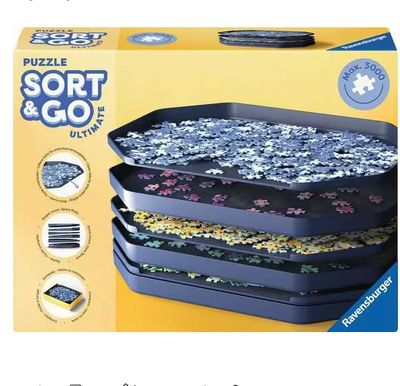 PLATEAU DE TRI DE PIÈCES DE CASSE-TÊTE RAVENSBURGER