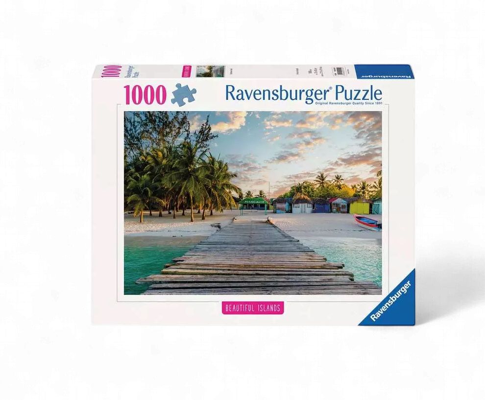 Casse-tête 1000 pièces Ravensburger - Îles magnifiques  des Caraïbes