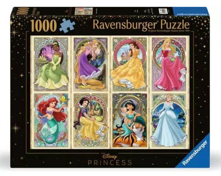 Casse-tête 1000 pièces Ravensburger - Princesse Art nouveau