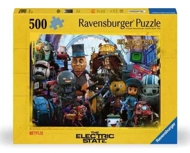 CASSE-TÊTE 500 PIÈCES RAVENSBERGER - DES DRONES, JAMAIS! DES ROBOTS, TOUJOURS!