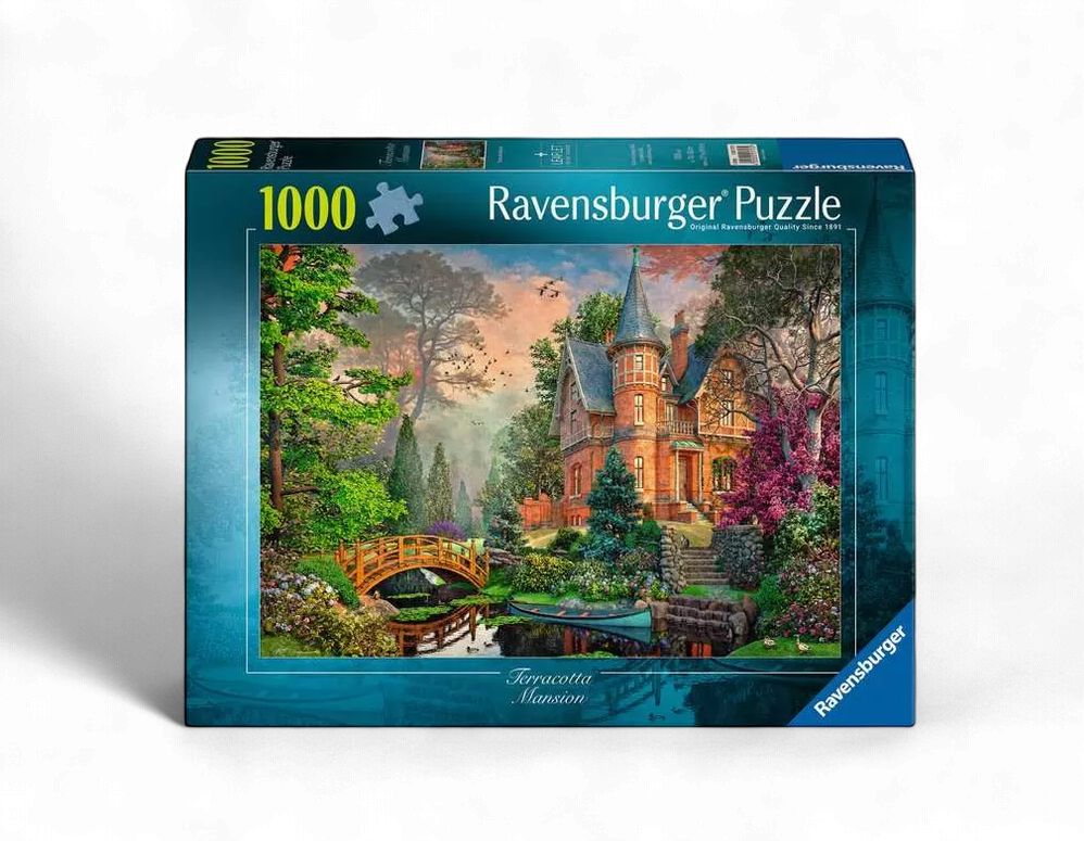 Casse-tête 1000 pièces Ravensburger - Manoir en terre cuite
