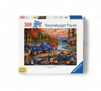 Casse-tête 300 pièces XL Ravensburger - Couché de soleil au Lac (Sunset Lake)