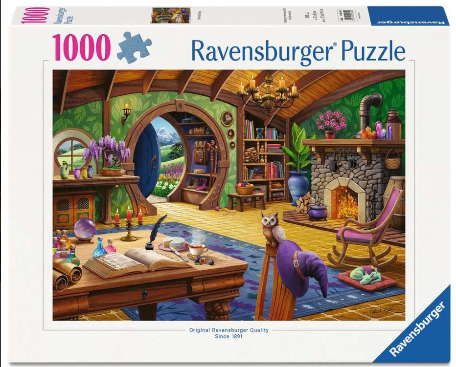 CASSE-TÊTE 1000 PIÈCES RAVENSBURGER - COTTAGE CHARMAND