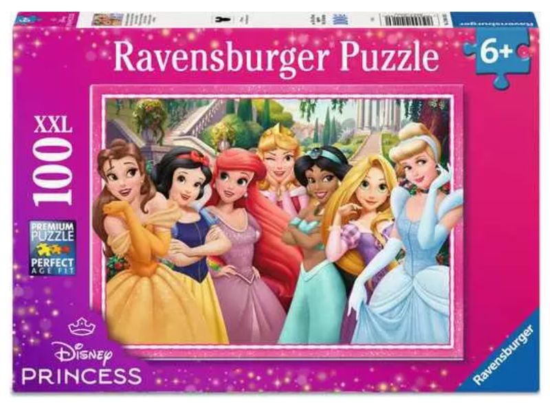 CASSE-TÊTE 100 PIÈCES XXL RAVENSBURGER - DISNEY PRINCESSE: LA VIE EST UN COMPTE DE FÉES