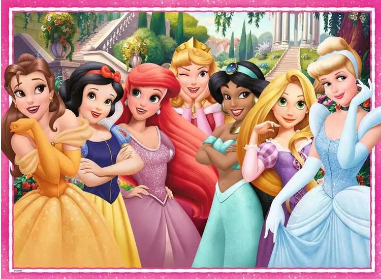 Casse-tête 100 pièces XXL Ravensburger - Disney Princesse: Lavie est un compte de fée