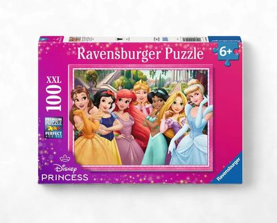 Casse-tête 100 pièces XXL Ravensburger - Disney Princesse: Lavie est un compte de fée