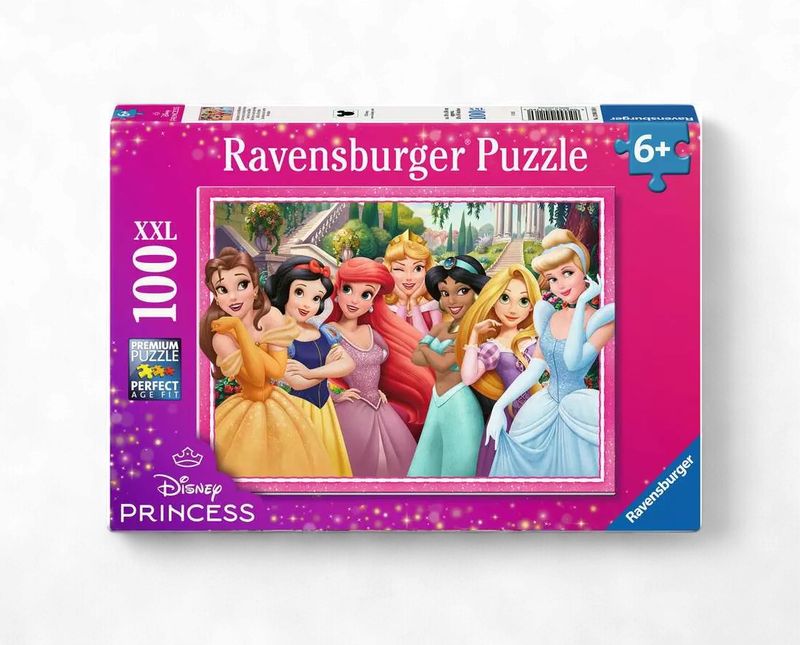 Casse-tête 100 pièces XXL Ravensburger - Disney Princesse: Lavie est un compte de fée