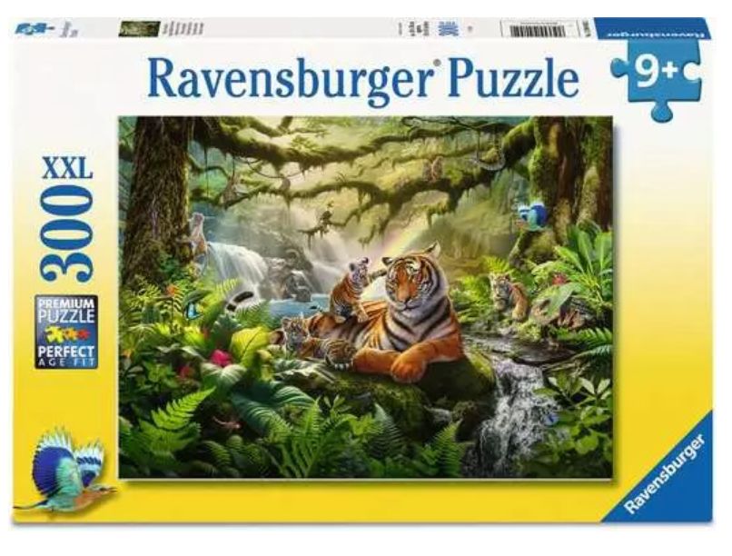 CASSE-TÊTE 300 PIÈCES XL RAVENSBURGER - MERVEILLES DE LA FAUNE DE LA JUNGLE