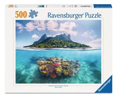 Casse-tête 500 pièces Ravensburger - Paysage aquatique de l'ile (Island whaterescape)