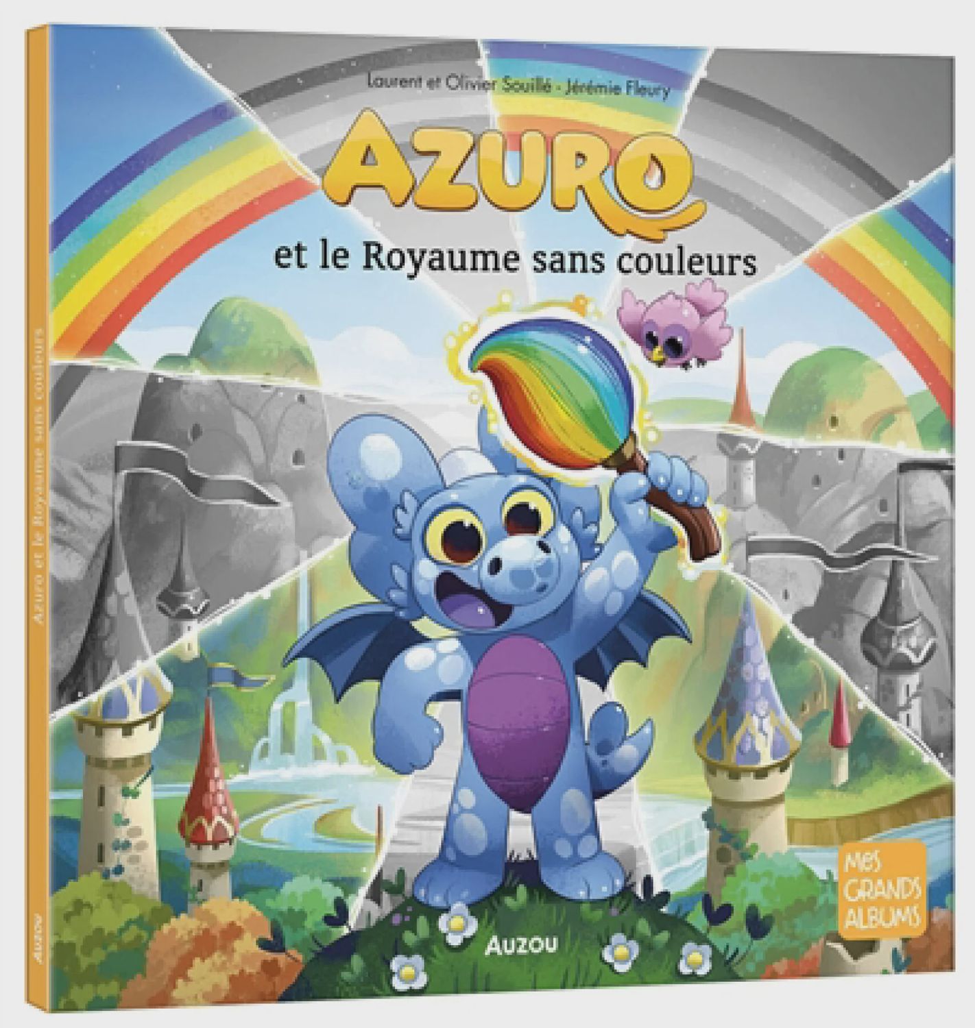 LIVRE - AZURO ET LE ROYAUME SANS COULEURS
