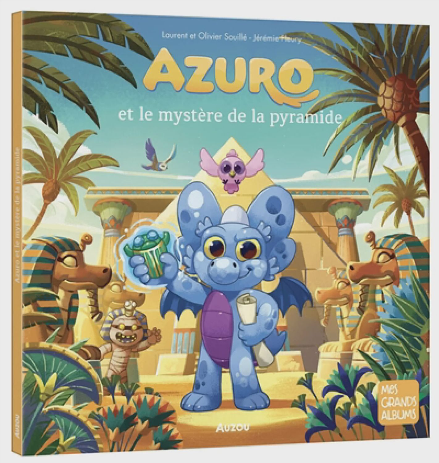 LIVRE - AZURO ET LE MYSTÈRE DE LA PYRAMIDE