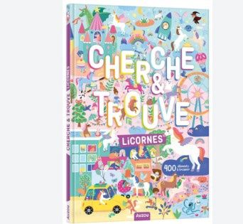 LIVRE - CHERCHE ET TROUVE: LICORNES
