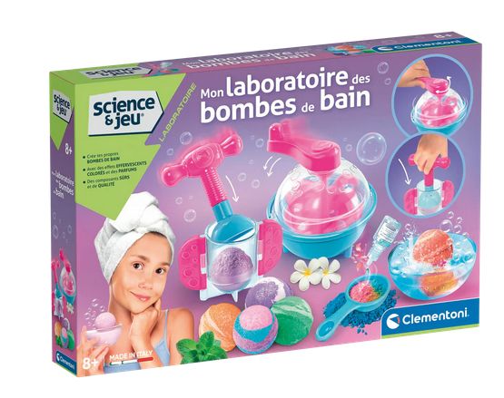 SCIENCE ET JEU: LAB SAVON ET BOMBE DE BAIN