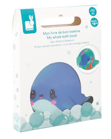 JANOD - LIVRE DE BAIN BALEINE