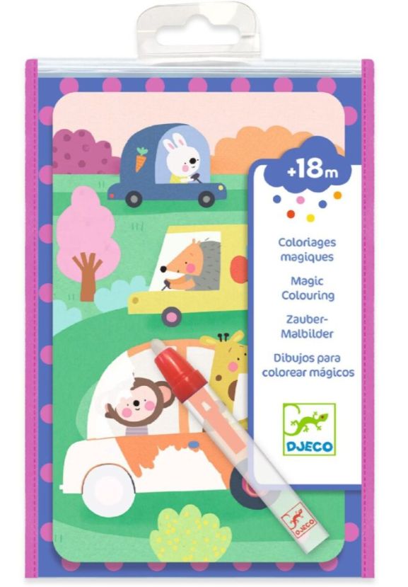 COLORIAGES MAGIQUES - EN ROUTE
