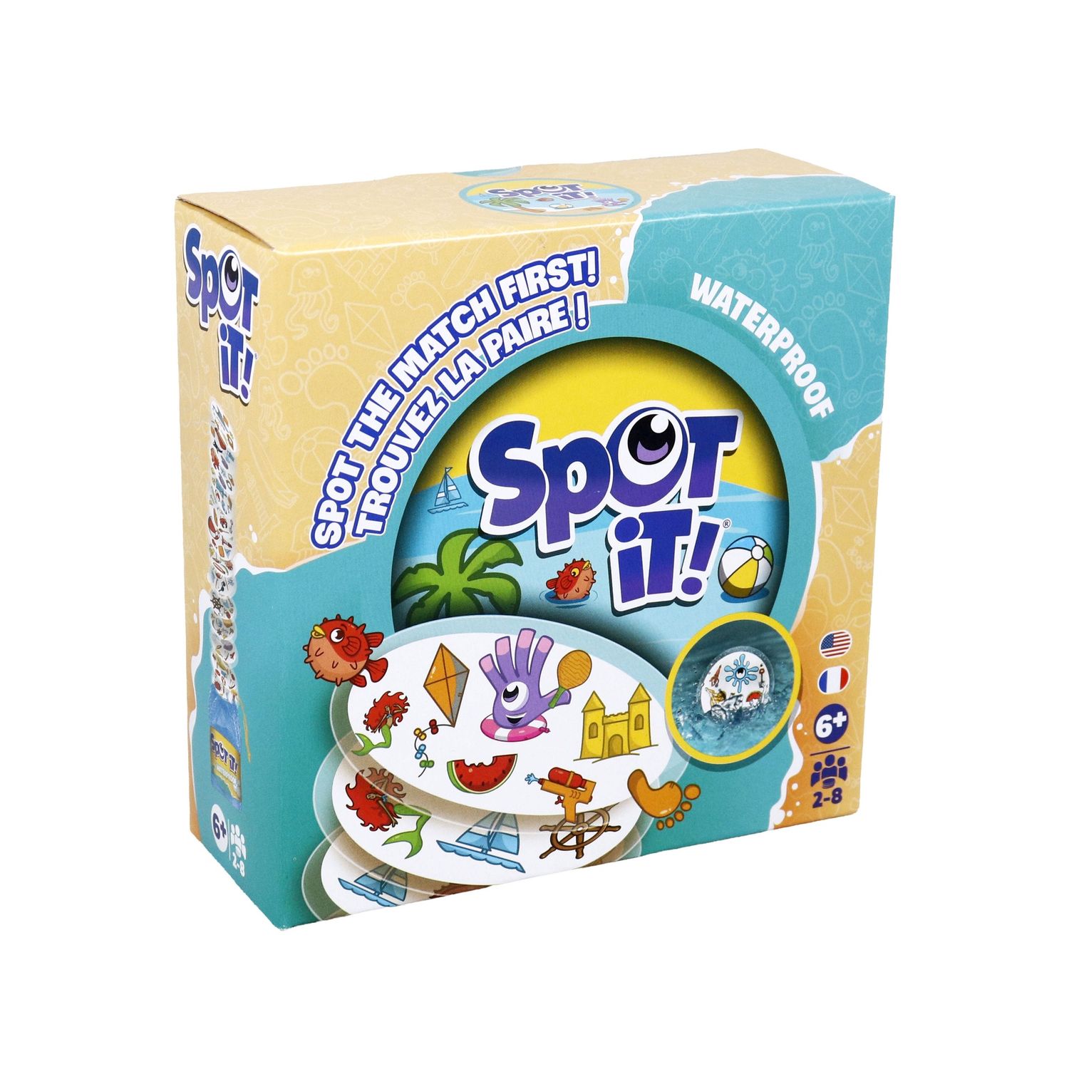 SPOT IT - WATERPROOF EN BOITE
