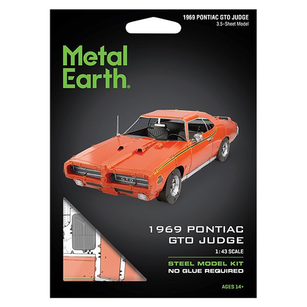 Metal Earth - 1969 pontiac gto judge