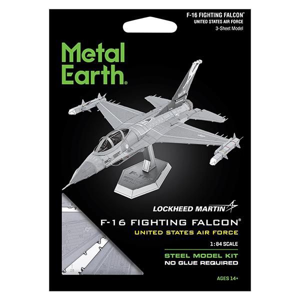 METAL EARTH - F-16 FIGHTING FALCON US AIR FORCE