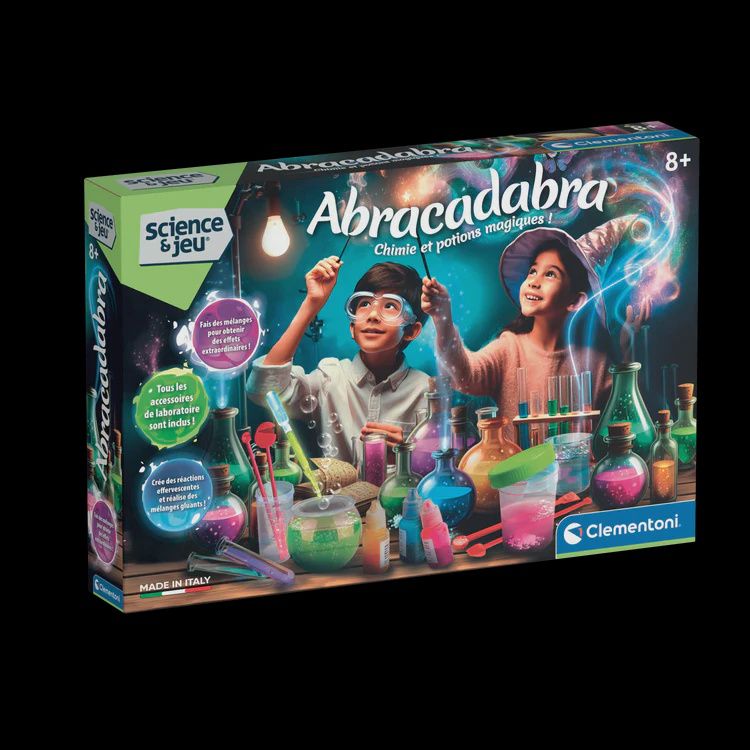 CLEMENTONI SCIENCE ET JEU - ABRACADABRA CHIMIE ET POTIONS MAGIQUES