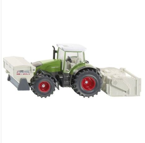 Siku - Tracteur avec stabilisateur de sol et épandeur