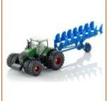 SIKU - TRACTEUR AVEC CHARRUE