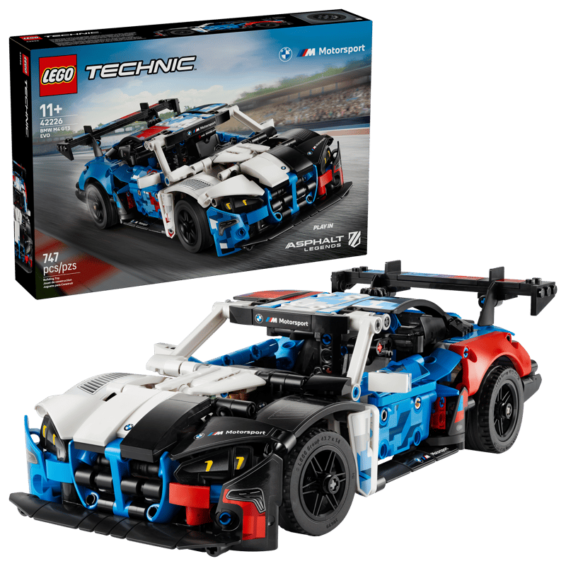 LEGO TECHNIC 42226 - LA VOITURE DE COURSE BMW M4 GT3 EVO