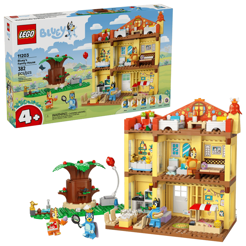 LEGO BLUEY 11203 - LA MAISON DE LA FAMILLE BLUEY