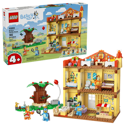 LEGO BLUEY 11203 - LA MAISON DE LA FAMILLE BLUEY