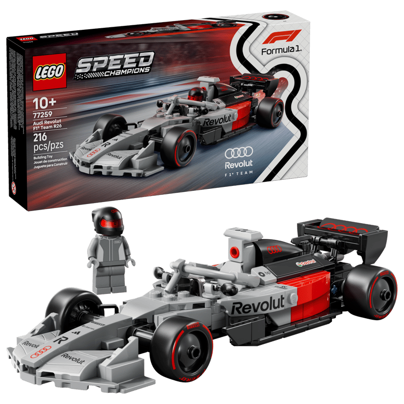 Lego Speed 77259 - La voiture de course audi revolut F1 Team R26