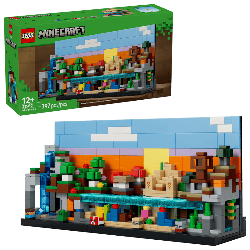 Lego Minecraft 21589 - Biomes miniatures