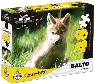 CASSE-TÊTE 48 PIÈCES GLADIUS - BALTO LOUVETEAU
