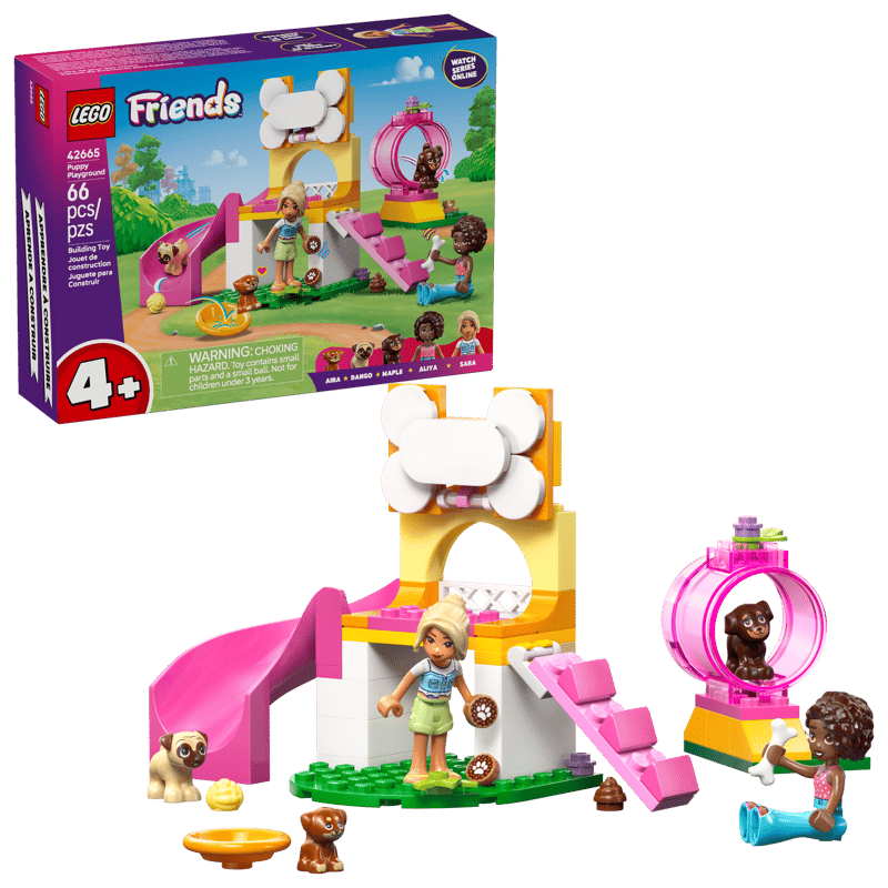 LEGO FRIENDS 42665 - L'AIRE DE JEU DES CHIOTS