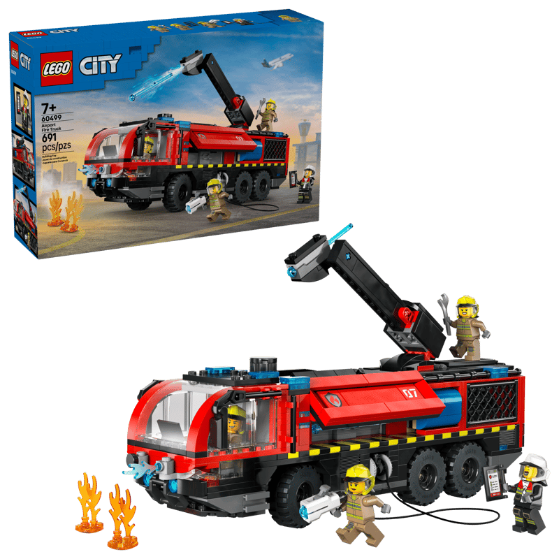 LEGO CITY 60499 - LE CAMION DE POMPIERS DE L'AÉROPORT